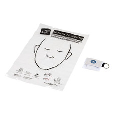 Maschera per respirazione bocca a bocca - colore Bianco