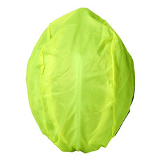 Copri casco riflettente e impermeabile - colore Giallo Fluo