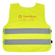 Giubbotto di sicurezza per bambini 3-6 anni - colore Giallo Fluo