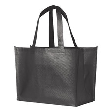 Shopper spesa in tessuto laminato - colore Steel Grey