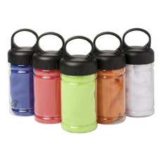 Asciugamano rinfrescante in contenitore - colore Bianco