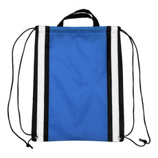 Zainetto con coulisse e bordi riflettenti - colore Blu Royal