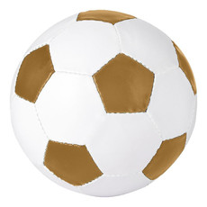 Pallone da calcio a doppio strato - colore Bianco/Oro