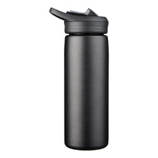 Borraccia termica sottovuoto in rame da 600 ml Eddy+ - colore Nero