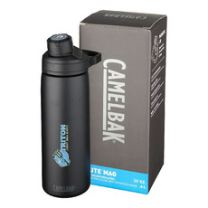 Borraccia termica sottovuoto in rame da 600 ml Chute Mag - colore Nero