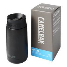 Bicchiere termico sottovuoto in rame da 350 ml Hot Cap - colore Nero