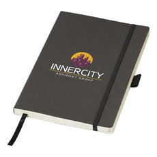 Blocco note A5 in copertina mordiba Funny - colore Nero