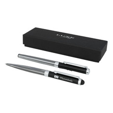 Set regalo penne Empire Luxe - colore Argento/Nero