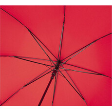 Ombrello da 23'' con impugnatura in legno - colore Rosso