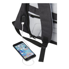 Zaino antifurto per portatile da 15" - colore Carboncino