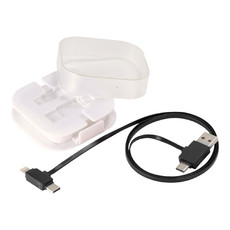 Cavo di ricarica in custodia - colore Nero