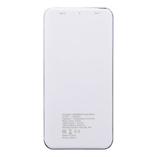 Power bank wireless 10.000 mAh e LED - colore Bianco