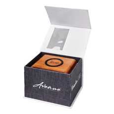 Altoparlante e base di ricarica in legno di mogano - colore Legno