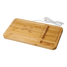 Organizer da scrivania in bamboo - colore Legno