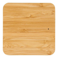 Stazione di ricarica in bambù e tessuto - colore Legno/Nero