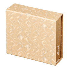 Stazione di ricarica in bambù e tessuto - colore Legno/Nero