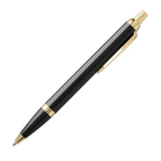 Penna a sfera IM Parker - colore Nero/Oro
