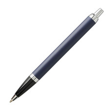 Penna a sfera IM Parker - colore Blu/Argento