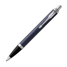 Penna a sfera IM Parker - colore Blu/Argento