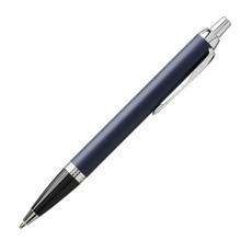 Penna a sfera IM Parker - colore Blu/Argento