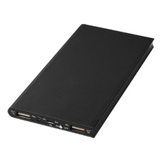 Power bank in alluminio Universe - colore Nero
