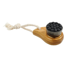 Spazzola per il viso in bamboo - colore Nero