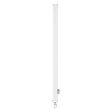 Lanyard in RPET colore bianco