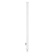 Lanyard in RPET colore bianco