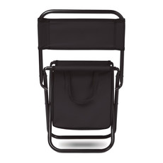 Sedia pieghevole da esterno colore nero