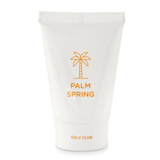 Crema solare protezione 25 colore bianco