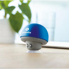Speaker bluetooth con ventosa colore blu royal
