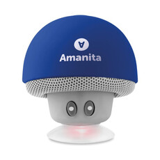 Speaker bluetooth con ventosa colore blu royal