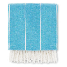 Asciugamano da spiaggia rotondo colore turchese