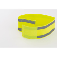 Fascia da braccio in licra colore giallo neon