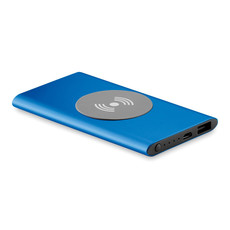 Power Bank wireless 4000mAh colore blu royal MO9498-37