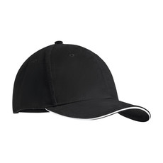 Cappellino con visiera in contrasto colore bianco MO9644-06
