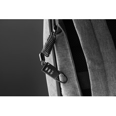 Zaino con pannello solare colore nero