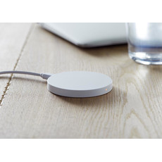 Caricatore wireless rotondo colore bianco