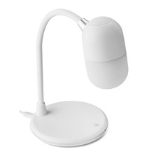 Lampada da scrivania con caricatore wireless colore bianco MO9675-06