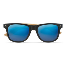 Occhiali da sole in bamboo colore blu MO9617-04