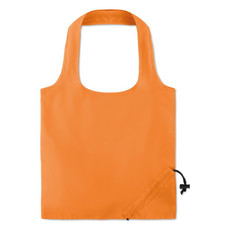 Shopper in cotone colorato ripiegabile colore arancio MO9639-10