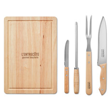 Set accessori barbecue colore nero