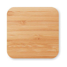 Caricatore wireless con hub USB colore legno