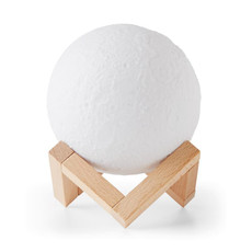 Speaker Bluetooth a forma di Luna colore bianco