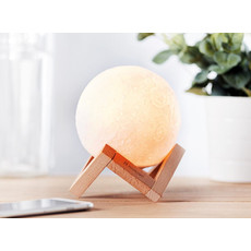 Speaker Bluetooth a forma di Luna colore bianco