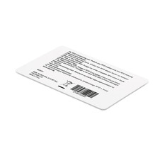 Scheda protezione RFID Antiskimming colore bianco