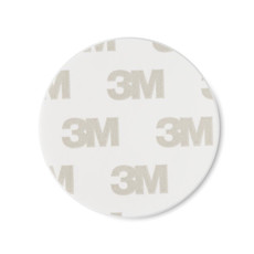 Supporto tondo per telefono colore bianco