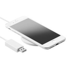 Caricatore Wireless ultrapiatto colore bianco