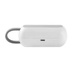 Auricolari e base di carica wireless colore bianco