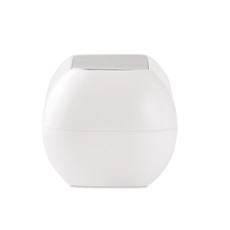 Auricolari e base di carica wireless colore bianco